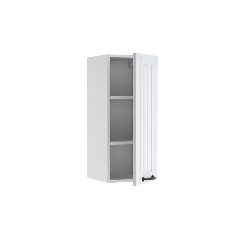Pensile da cucina Fame-Line Bianco rustico/Bianco 30 cm Vicco