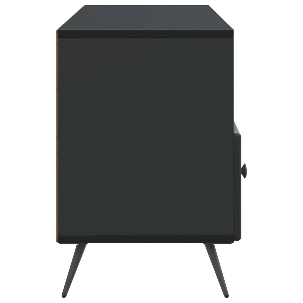 Mobile TV Nero 102 x 34,5 x 50 cm Legno ingegnerizzato 895596