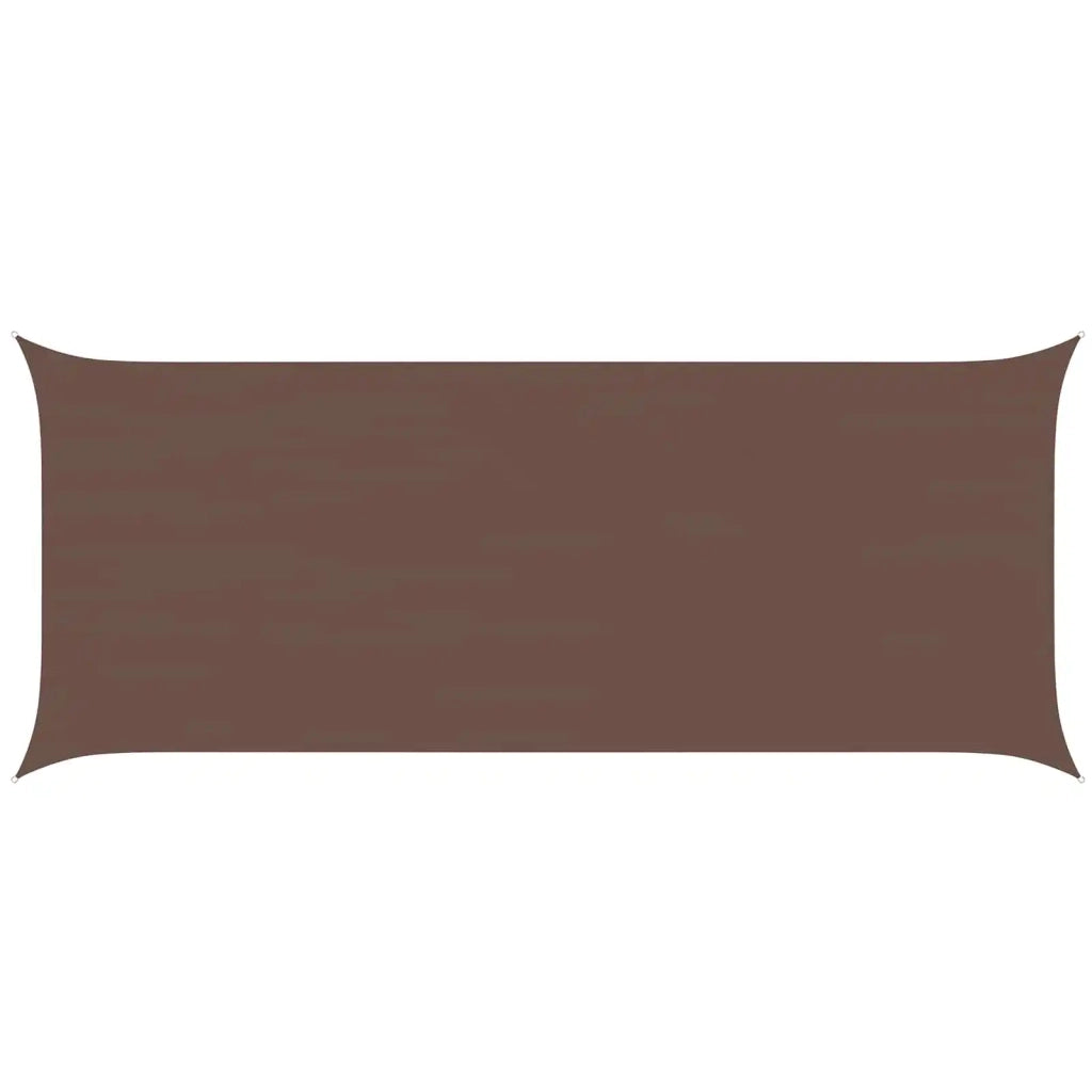Vela da ombra solare Marrone 6 x 2,5 m 100% Poliestere Oxford