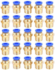 Adattatore di connessione pneumatica maschio adattatore adattatore PC6-02 G1/4 - confezione in bulk.