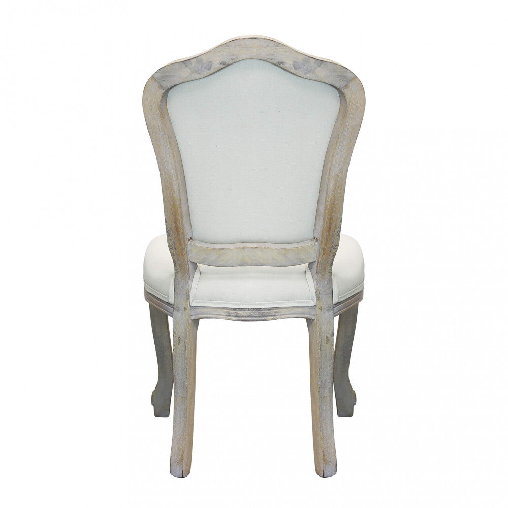 Sedia Charlene 52x50x100 h cm in Legno Beige