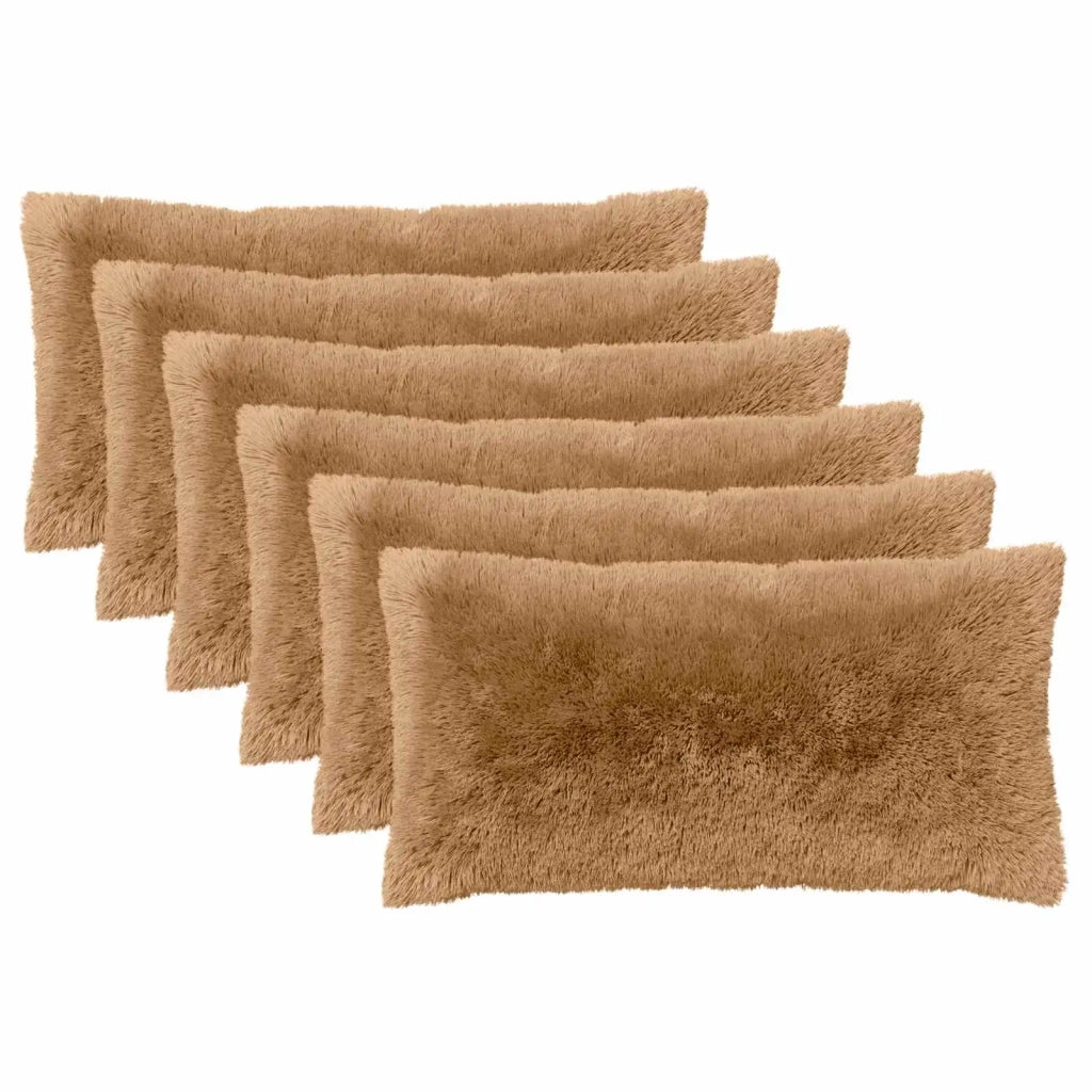 Cuscino con cuscino HEERLEN 2 pz Tortora Fleece PV 925945