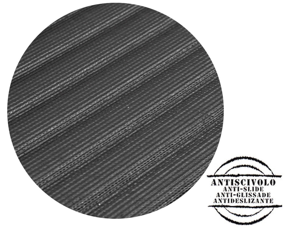 Zerbino Ingresso Antiscivolo Robusto Assorbente Tappeto Gommato Asciugapassi Marrone 25x60 cm