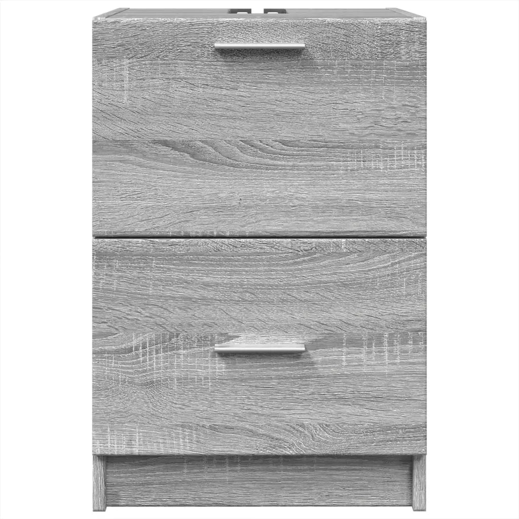 Mobile Lavabo Grigio Sonoma 40x37x59 cm in Truciolare