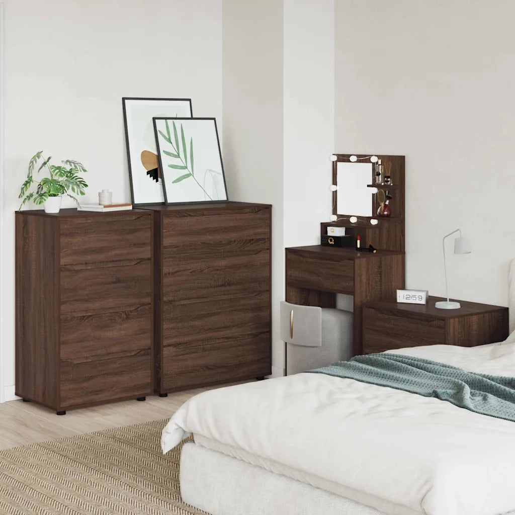 Armadi di Stoccaggio Rovere Marrone 60 x 48 x 105 cm