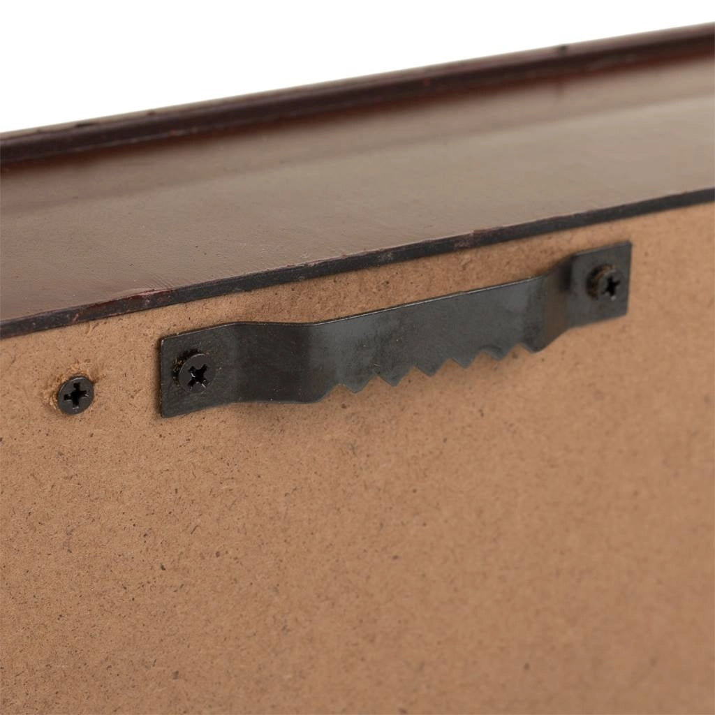Targa luminosa da parete plastica 65x27,5x10,5h cm