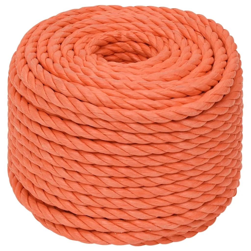 Corda da Lavoro Arancione 20 mm 100 m in Polipropilene 152953