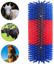 Spazzola per animali, utilizzata per prevenire prurito e per la igiene, per rimuovere pelo, spazzolare, adatta per l'uso con cavalli, cinghiali e bovini.