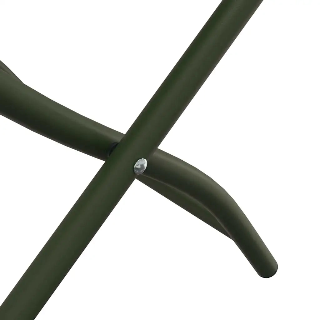 Sedia Pieghevole da Giardino 2 pcs Verde 42 x 52 x 82cm 42002937