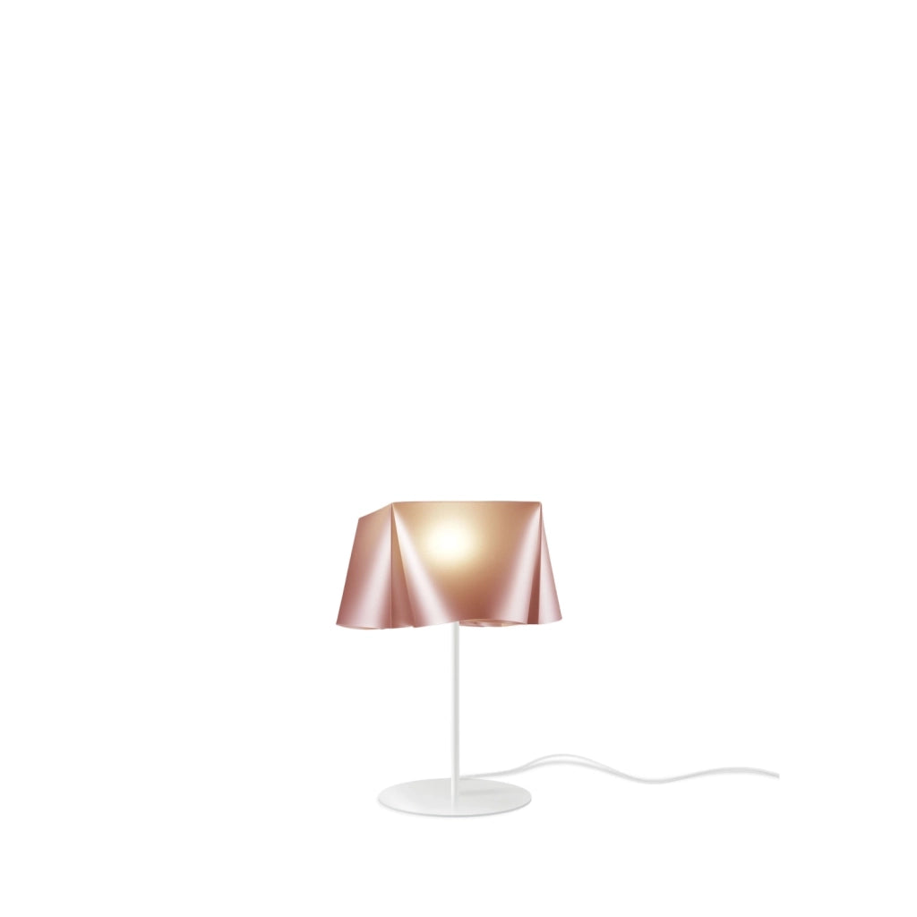Lampada Da Scrivania-Ufficio Moderna Wanda Polilux ® Rame E Metallo 1 Luce E14