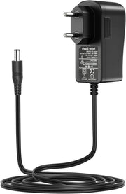 Alimentatore 12V 1A per IP/CCTV Camera di Sorveglianza - Fiammabile EU Nero