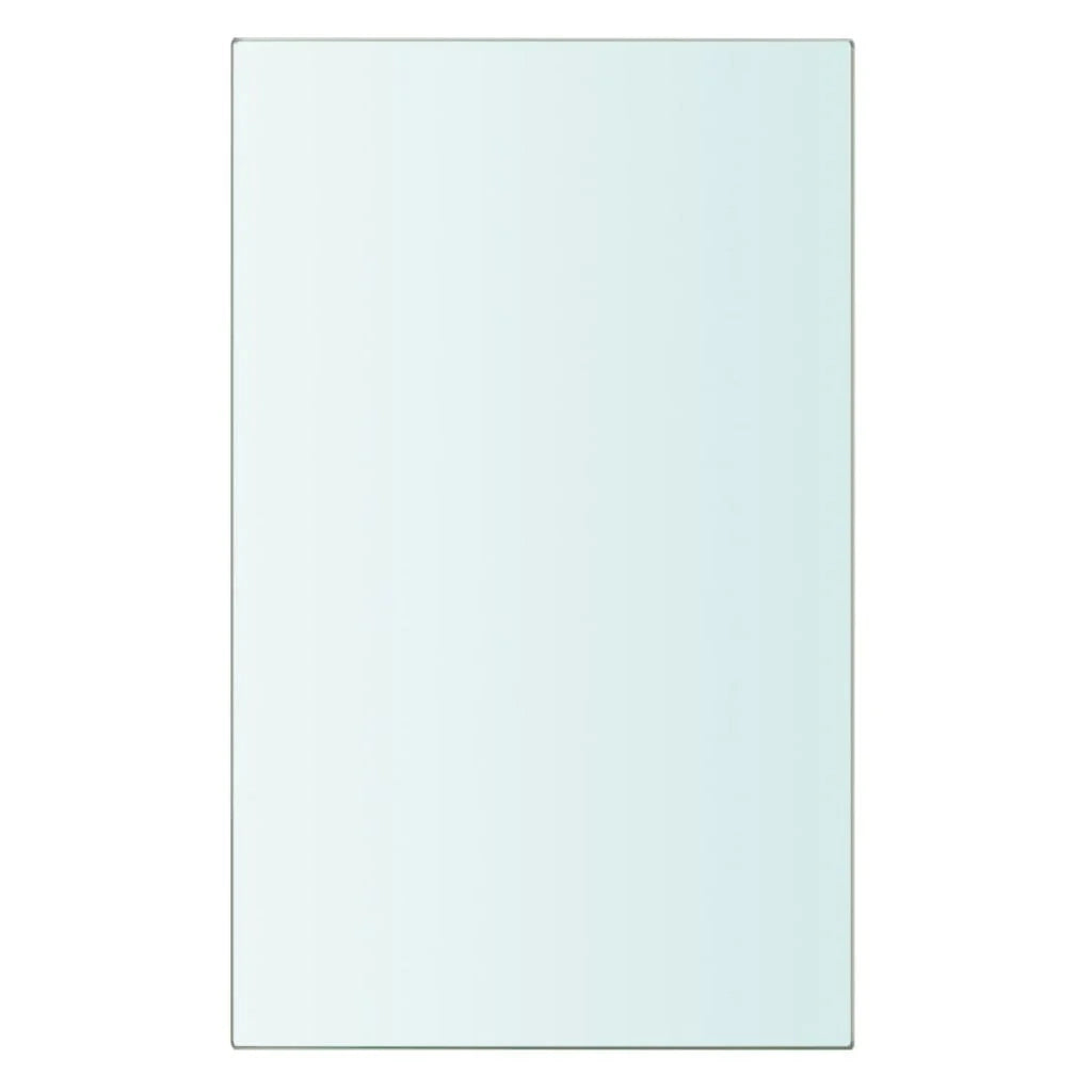 Pannello per mensola in vetro trasparente 20 x 12 cm 2702167/2