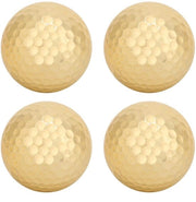 Palline da Golf Gialle per Alta Visibilità - 4 Stuks - Leggere e Resistenti - 392 Fessure - Ideali per gli Allenamenti