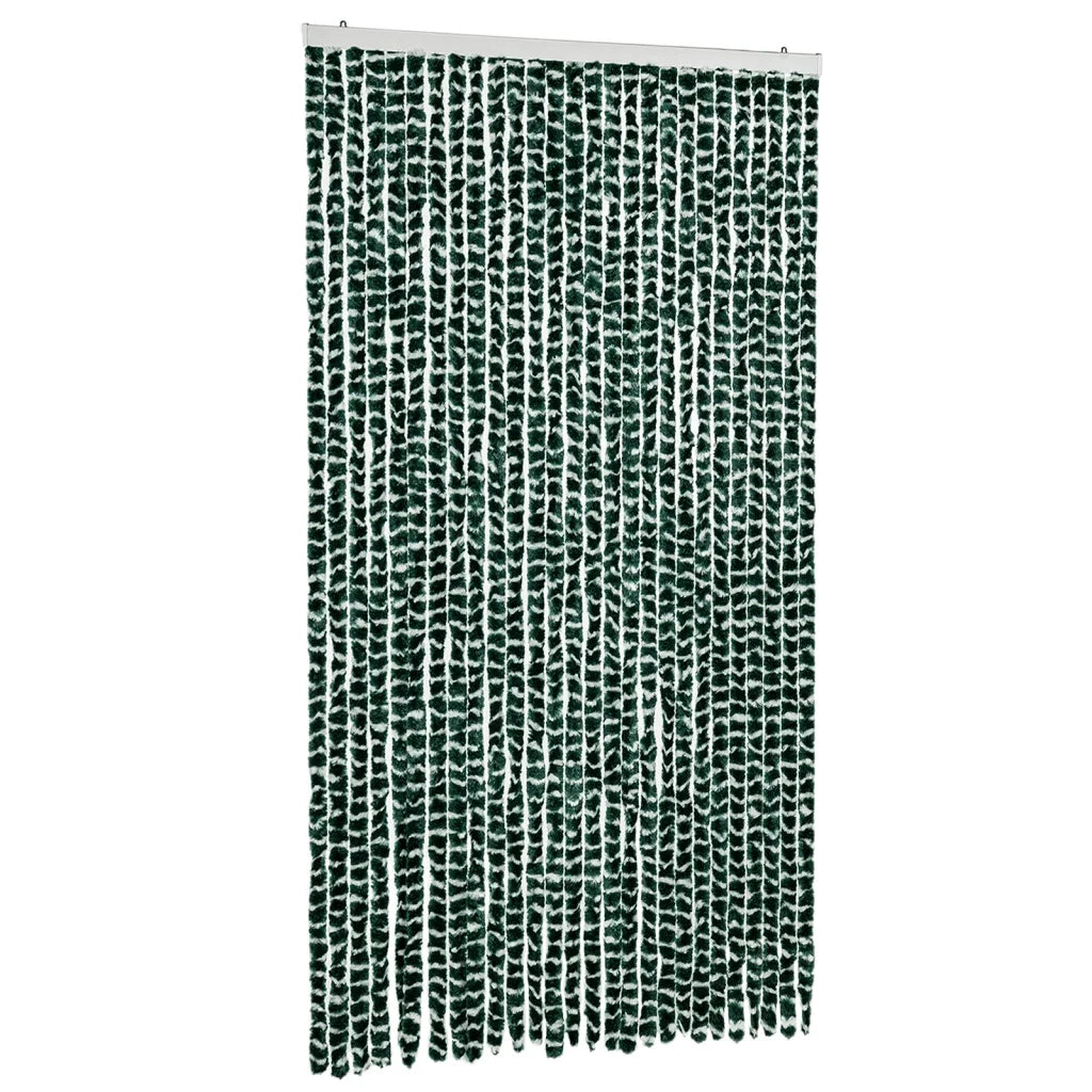 Tenda Antimosche Verde e Bianca 118x220 cm in Ciniglia CFW4855375