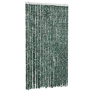 Tenda Antimosche Verde e Bianca 118x220 cm in Ciniglia CFW4855375