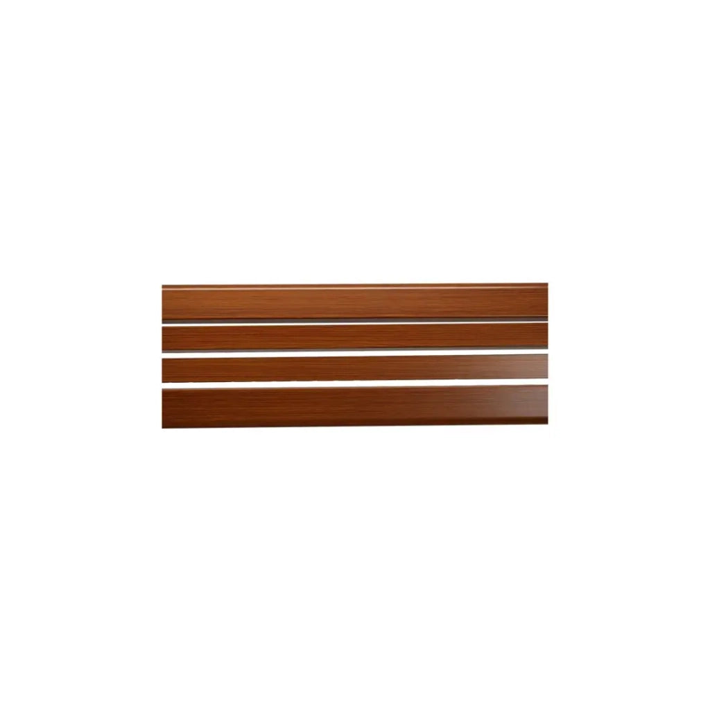 Banca da esterno COPPER 150 cm in alluminio verniciato a polvere design