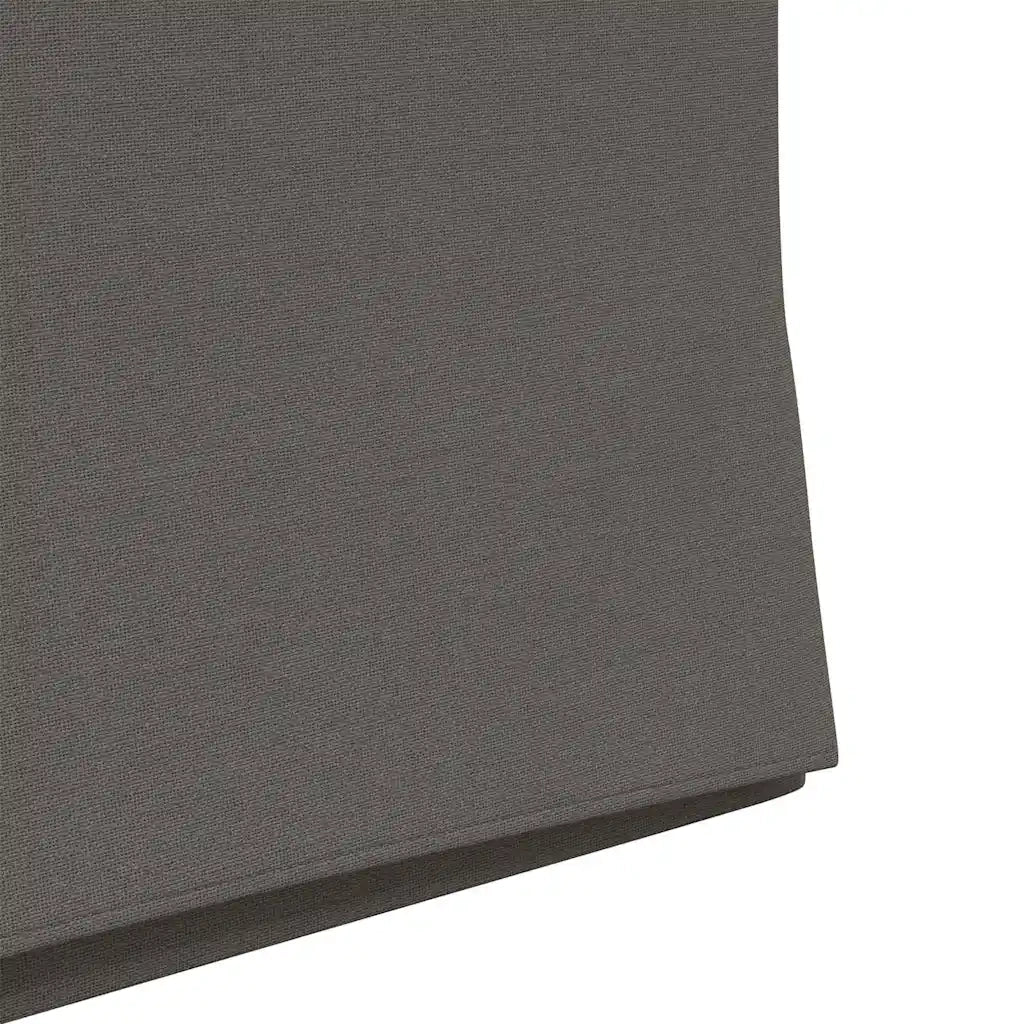 Sedie da pranzo 2 pcs Grigio chiaro 57 x 67 x 95 cm Tela