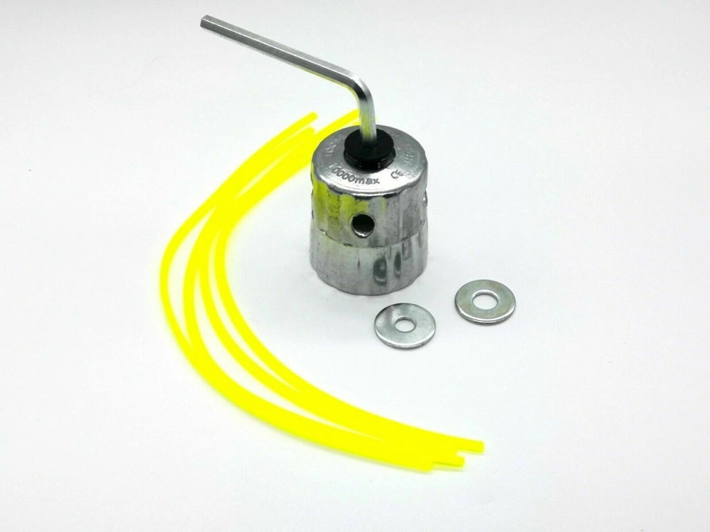 TESTINA IN ALLUMINO DA DECESPUGLIATORE UNIVERSALE PER CARICO RAPIDO DEL FILO N14