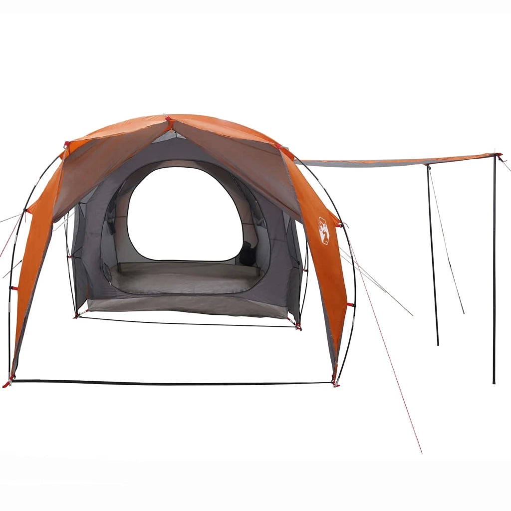 Tenda a tunnel Grigio e arancione 562 x 265 x 216 cm 42017459