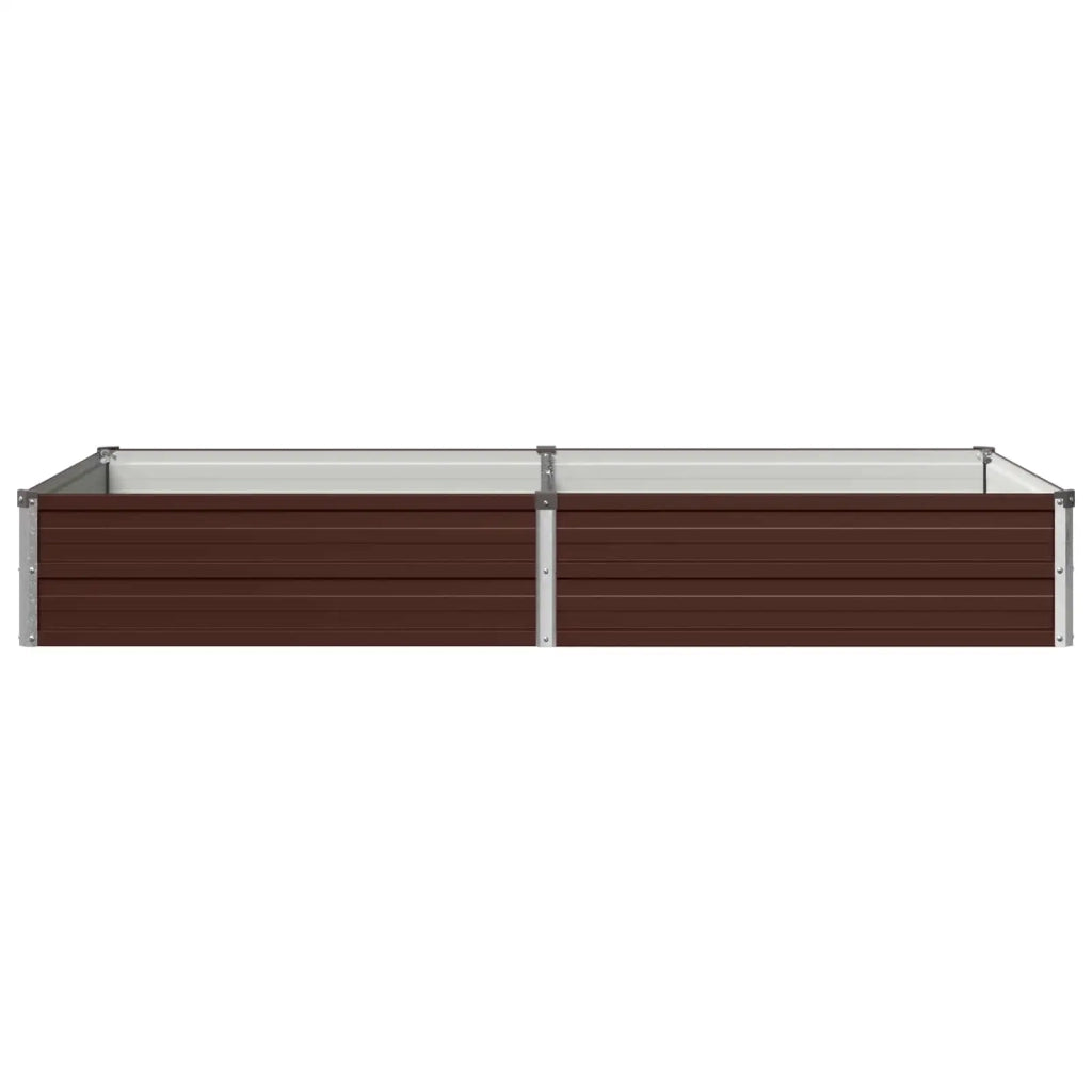 Letto rialzato da giardino Marrone 160 x 80 x 24 cm 8006476