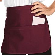 Trade Shop - Grembiule Corto Con Tasche Cameriere Paravanti Pub Bar Barman Davantino -