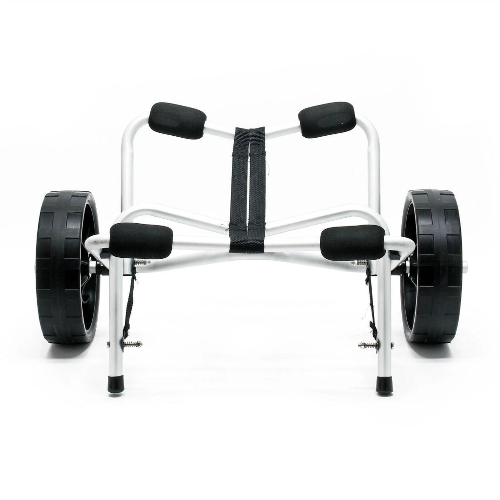 Carrello pieghevole in alluminio 68kg Ruota lampada PU fissaggio con cinghia in nylon 16_0002563