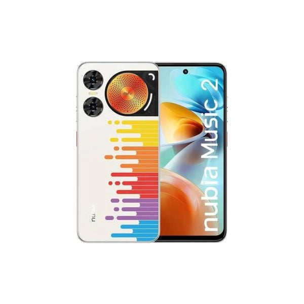 Zte nubia music 2 4+128gb 6.7 melody wave white eu - 6902176141300