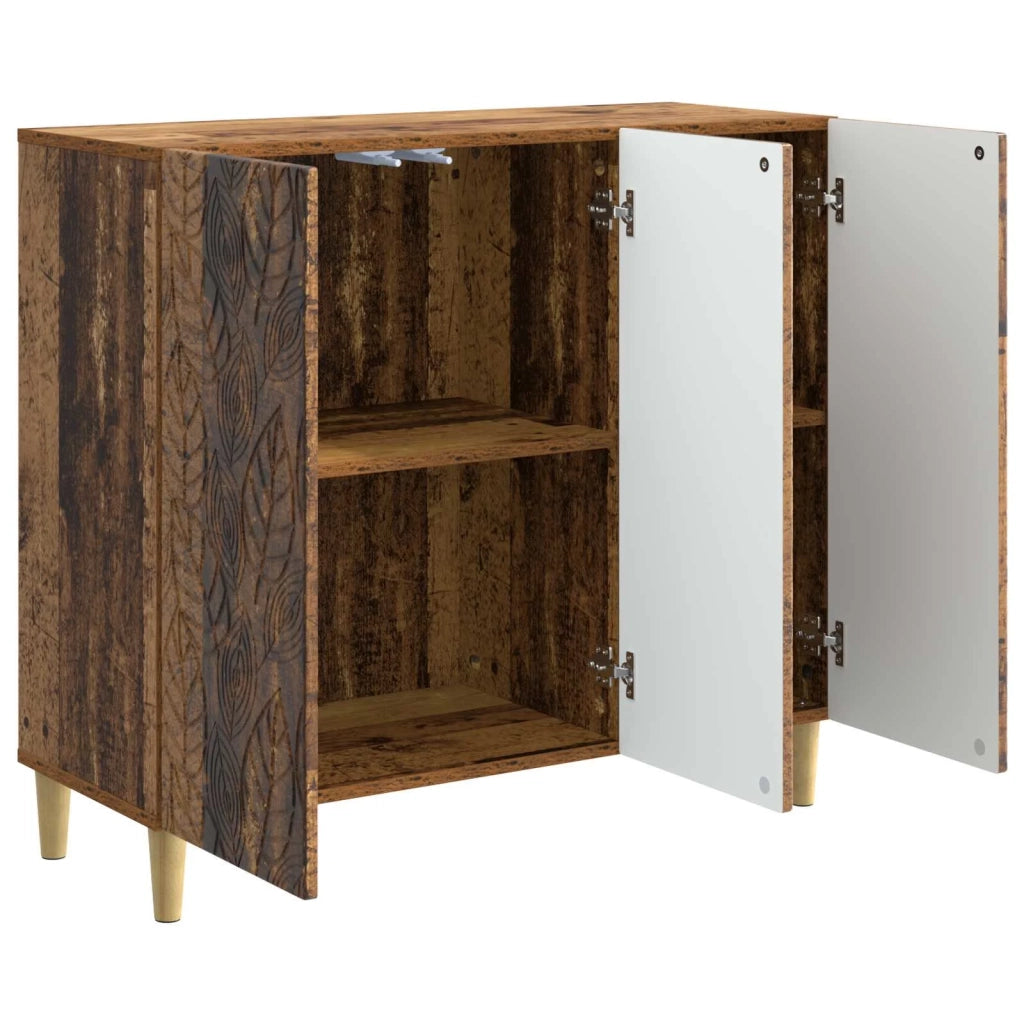 Credenza Legno antico 89 x 34,5 x 80 cm Legno ingegnerizzato