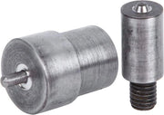 2 pezzi di Attacco Grommet Sterven Schimmel Manuale di Pressione - Puntatore Oculare - Strumento di Installazione per Teli di Pelle - 4mm.
