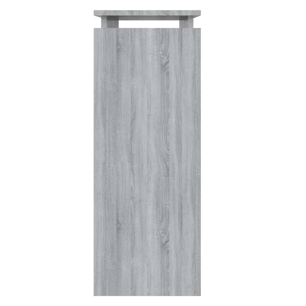Tavolino Consolle | Tavolo d'Ingresso Grigio Sonoma 80x30x80 cm Legno Multistrato
