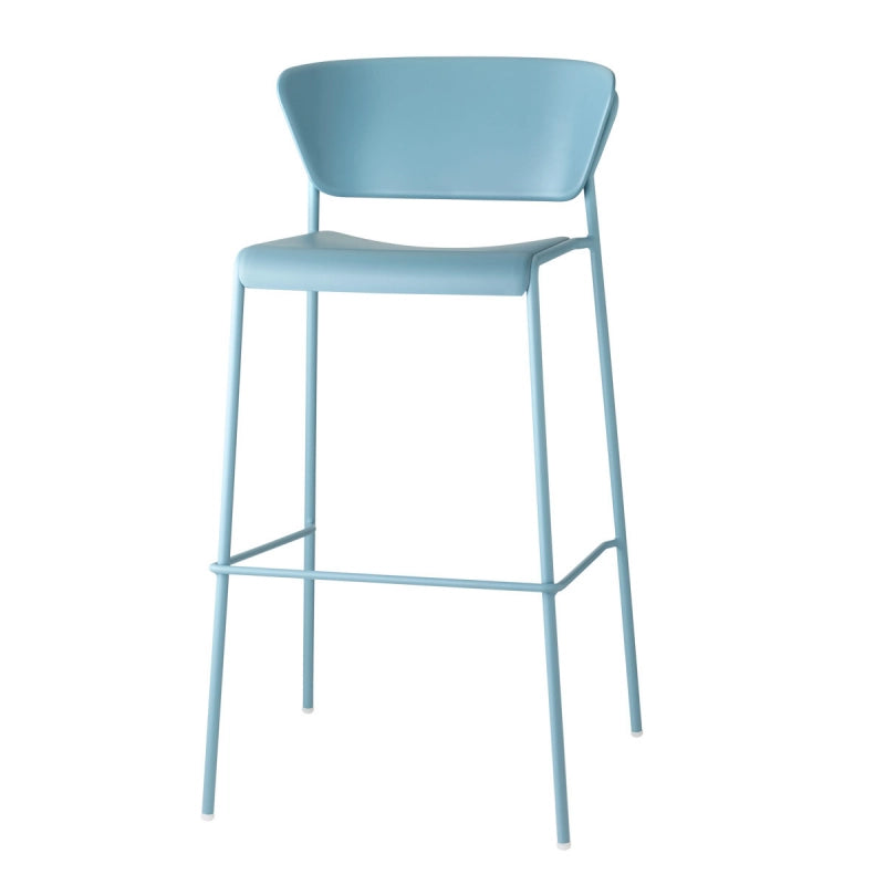 SET DUE SGABELLO LISA TECNOPOLIMERO HT 75CM SCAB DESIGN MADE IN ITALY - Avio 63