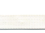 CINTINO COTONE BIANCO PER AVVOLGIBILI- - mt.50x mm.22h. in rotolo gr.23 per metro - 50 mt