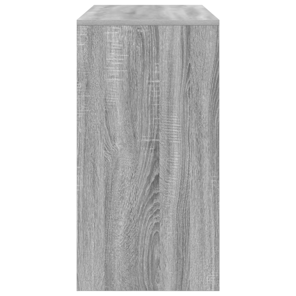 Scrivania per Computer Grigio sonoma MDF 100 x 40 x 76 cm