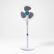 VENTILATORE CON BASE E TELECOMANDO 65W - 3 VELOCITA H128 COLORE: BIANCO 