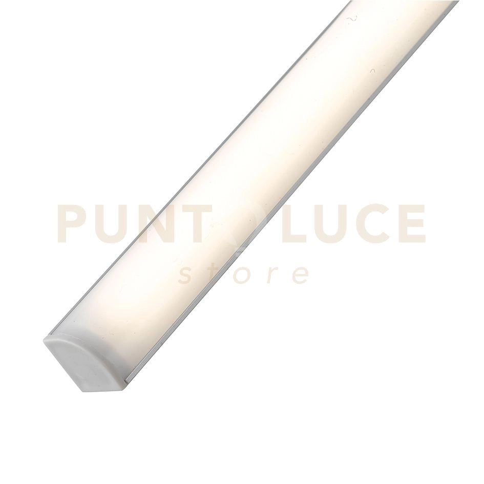 BARRA LED SOTTOPENSILE ANGOLARE UNIX SILVER 30W 3290LM 4000K DRIVER INCLUSO 150X2,2X1,CM