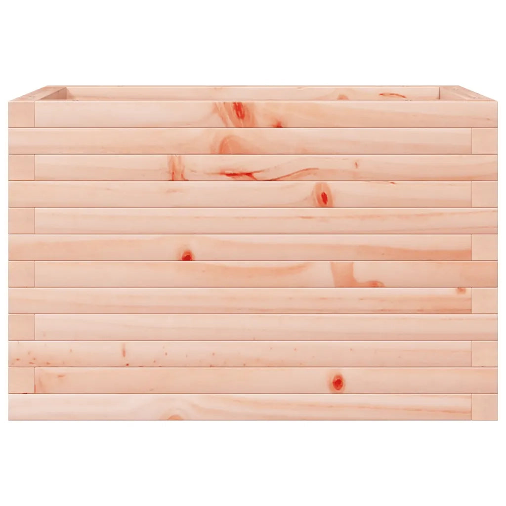 Fioriera da Giardino-Vaso da Esterno 70x40x45,5 cm in Legno Massello di Douglas
