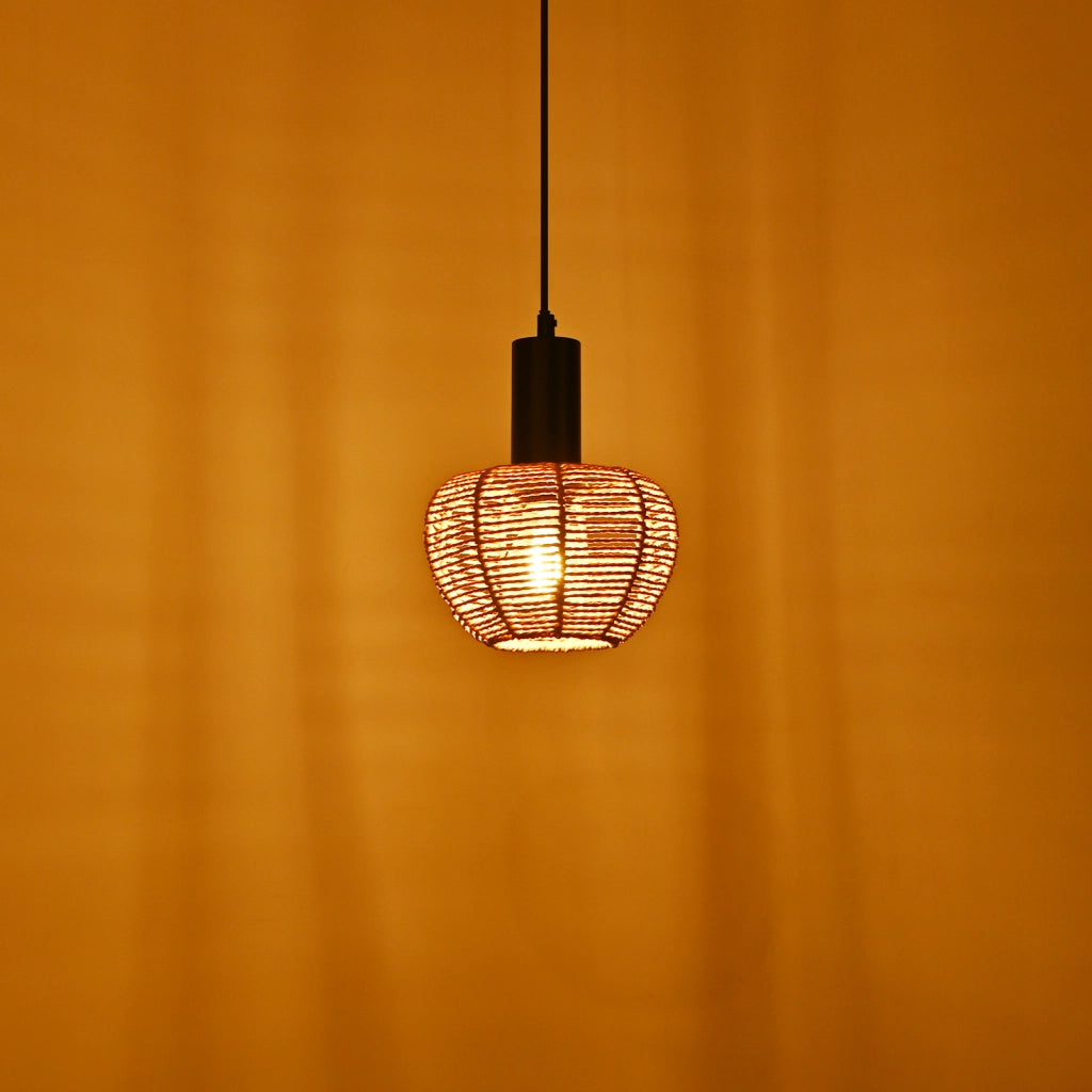 Lampada a sospensione ZMH da pranzo in stile vintage a 1 luce (lampadina non inclusa)