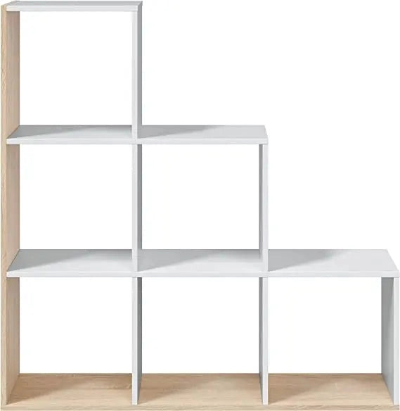 Libreria box 108x28x110h bianco canadian