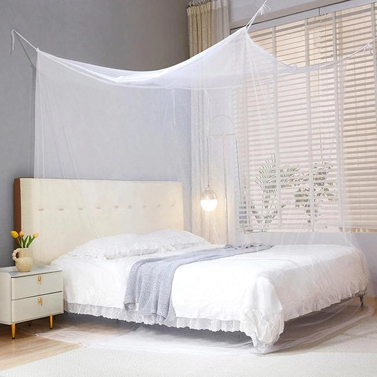 Materasso a forma di cubo, bianco, 220 x 200 x 200 cm, rete per letto matrimoniale, per uso interno ed esterno, con tasca portatile
