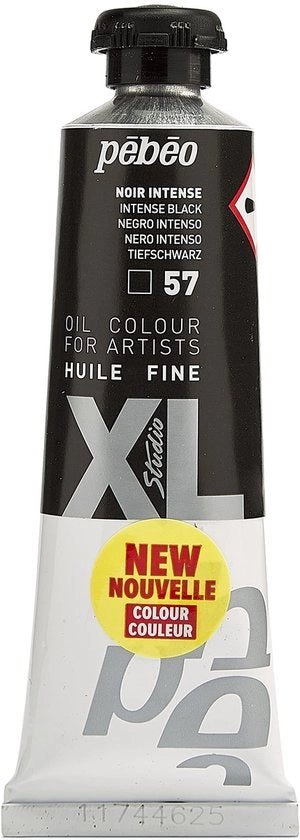 Acquerello ad olio fine XL 37 ml - Nero intenso per artisti