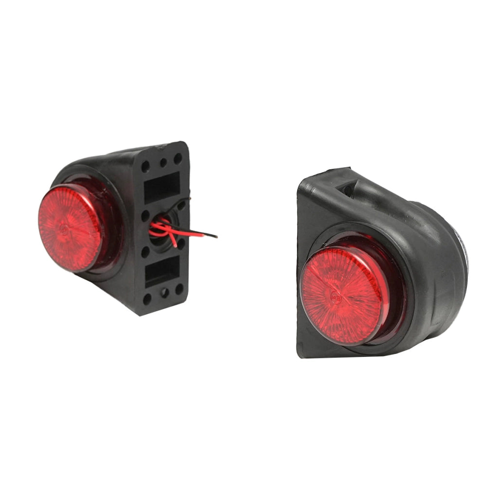 Luci di posizione laterali con LED 12/24V, rosso-bianco Breckner Germany