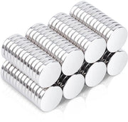 100 pezzi di magneti forti, magneti mini 12x2mm magneti a forma rotonda di neodimio, magneti forti per magnetobord, whiteboard, hobby, cartografia