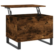 Tavolino da salotto | Tavolino da caff¨¨ | Tavolino da Soggiorno Rovere Fumo 60x44,5x45 cm Legno Multistrato