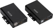 Estensione KVM via USB e HDMI 1080P con supporto Ethernet fino a 120 m su Cat6 a HDMI ricevente con supporto tastiera USB - Set di 2 - Qualità eccellente.