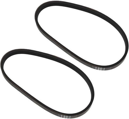 Fasciapiatti in gomma 330 mm - Cavo di accoppiamento sostitutivo - 2 pezzi - Compatibile con Rikon 10-305 - Prestazioni migliorati