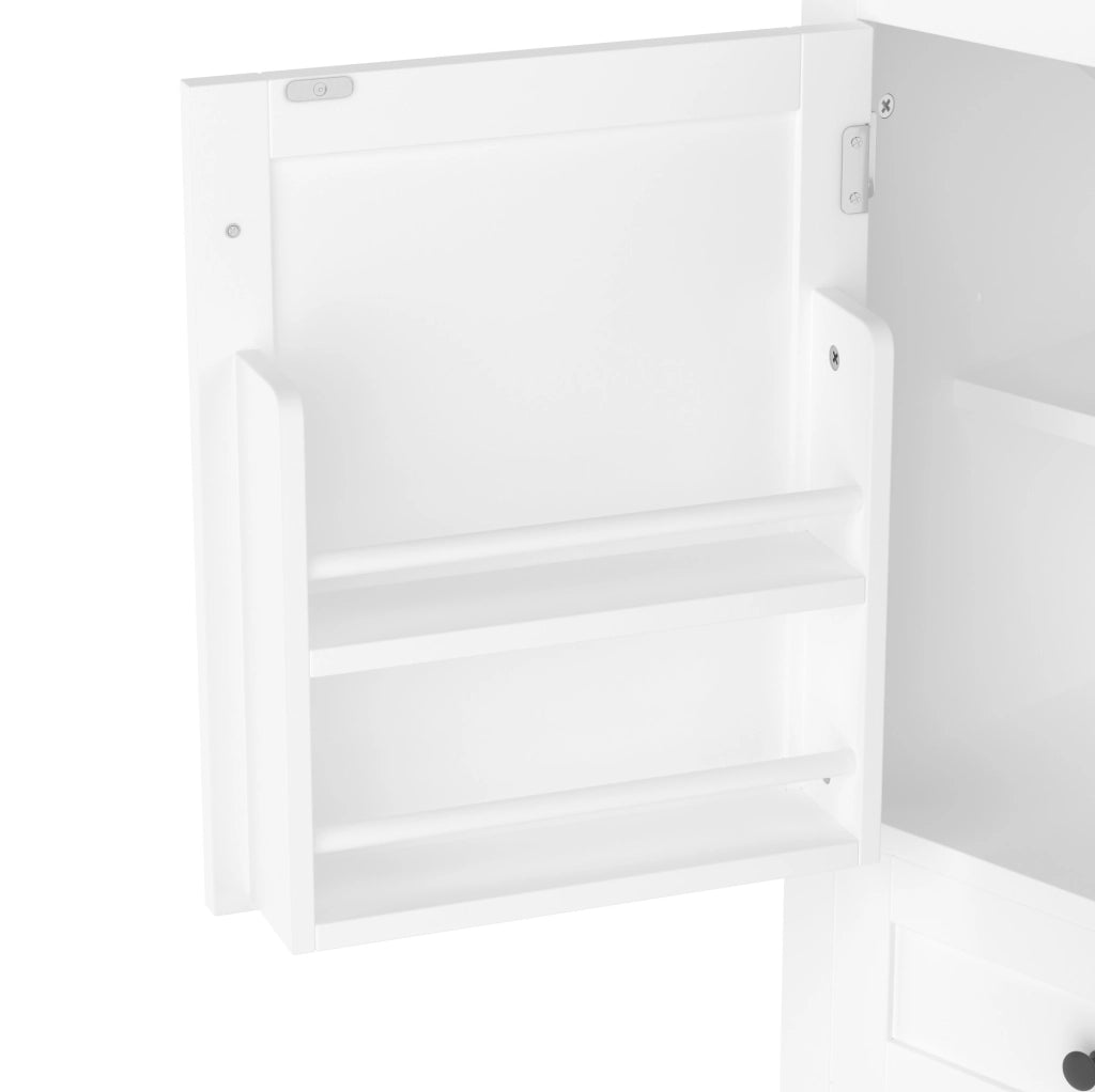Mobile bagno freestanding 51x46x85 cm con lavabo in ceramica