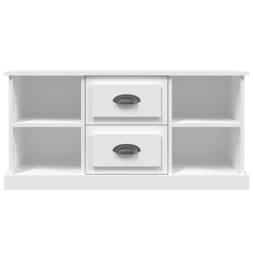 Mobile Porta TV-Mobile per TV-Credenza TV Bianco 99,5x35,5x48 cm in Legno Multistrato
