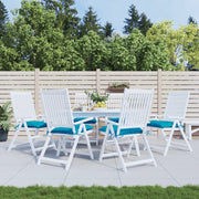 Cuscini per Pallet 6 pz Azzurri 50x50x7 cm in Tessuto Oxfordcod mxl 116318