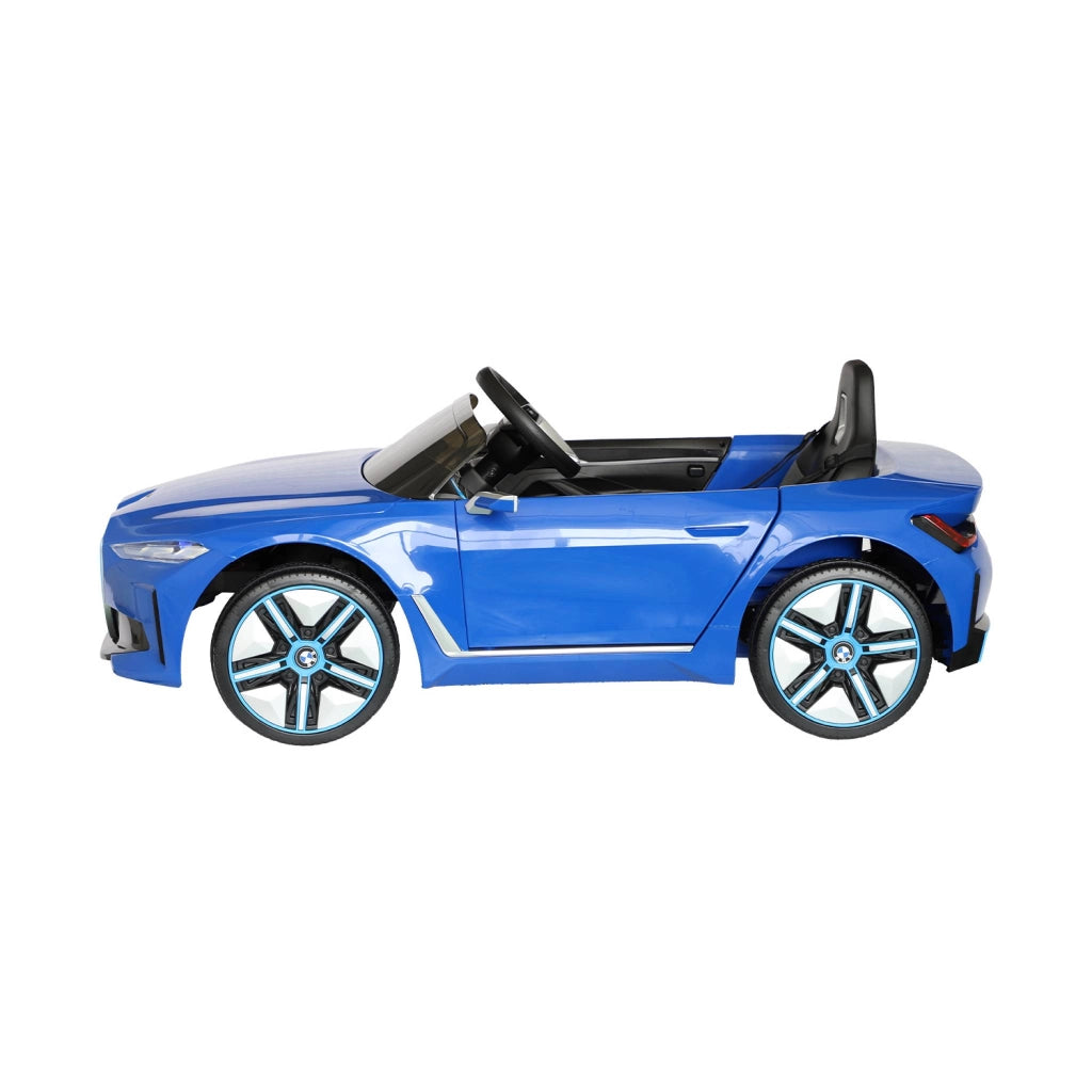 12v auto elettrica per bambini, 1 posto, blu