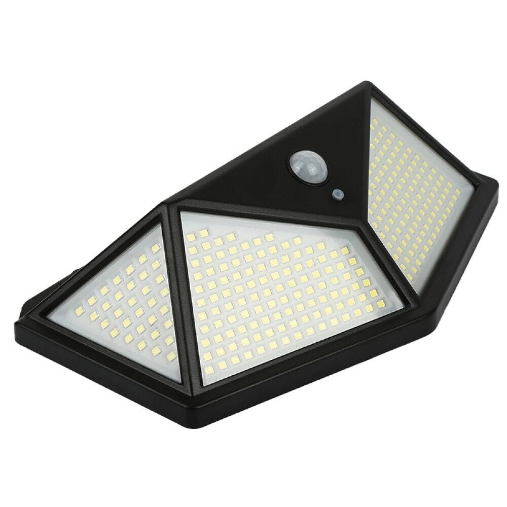 Lampada luce faretto faro esterno solare 300 LED con sensore movimento HS-8010C